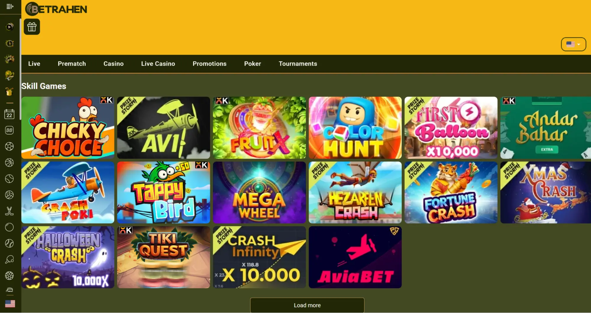 Betrahen Casino — регистрация и вход